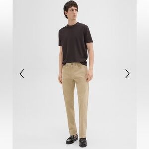 Theory - Raffi 5-Pocket Pant in Stretch Corduroy (Black)